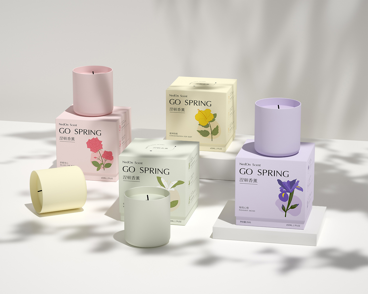 融合感官艺术 涅顿香熏产品包装设计与饮食辅助用品的创新结合